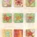 Colorful STAR Mixed Media collage titled JOY
