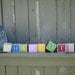 Childrens wooden letter blocks- custom you choose the letters