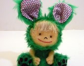 Tabetha in a bunny costume