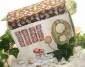 Fairy House with Interchangeable Scenes- FrivolTees Original - Made to fit FrivolTees' Pocket Fairies - Custom