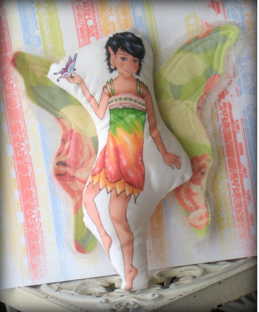 Fairy Doll Summer Petals 9"  - Willow