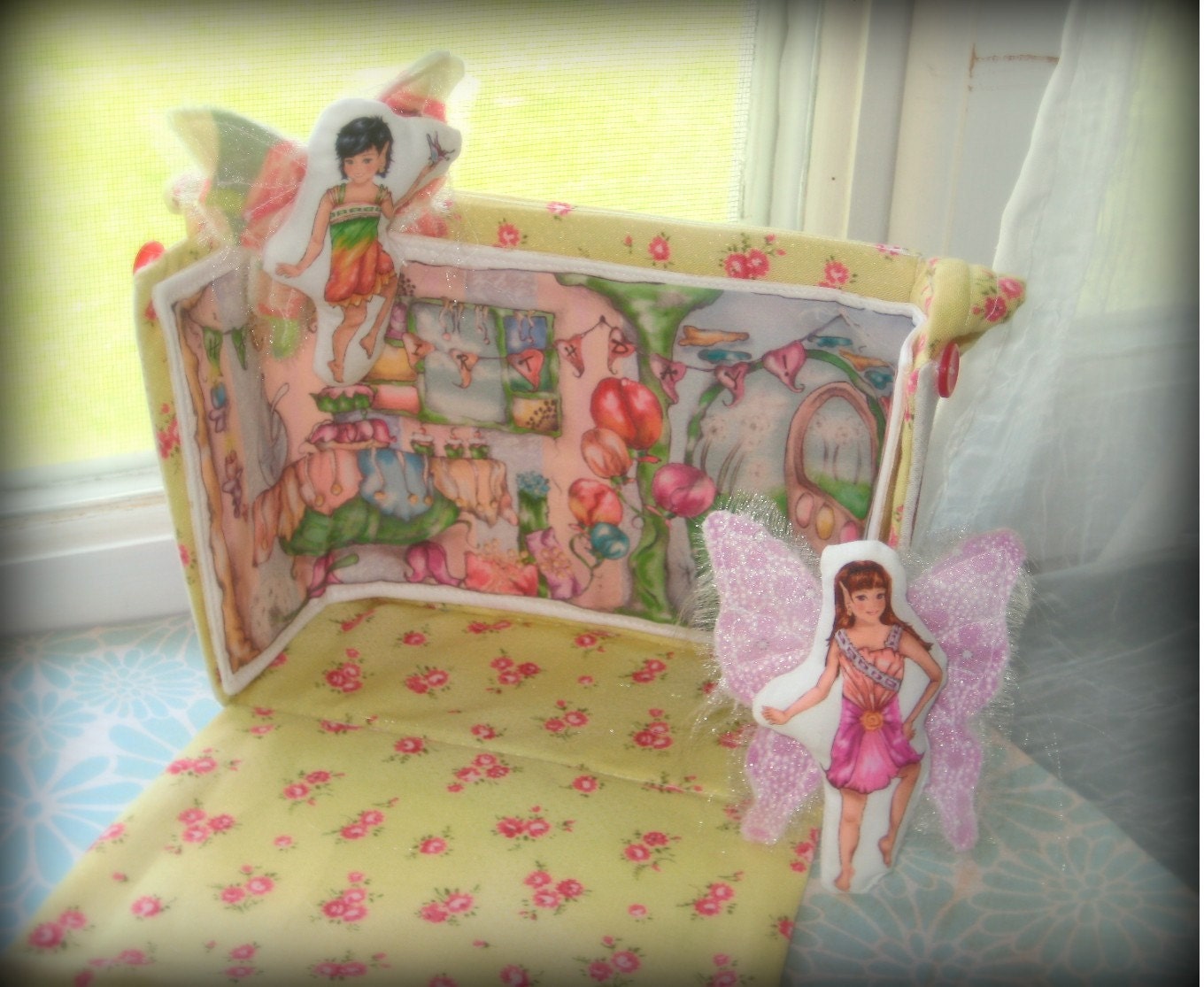 Birthday Interior Scene for Interchangeable Fairy House