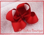 Medium Red Sassy Bow