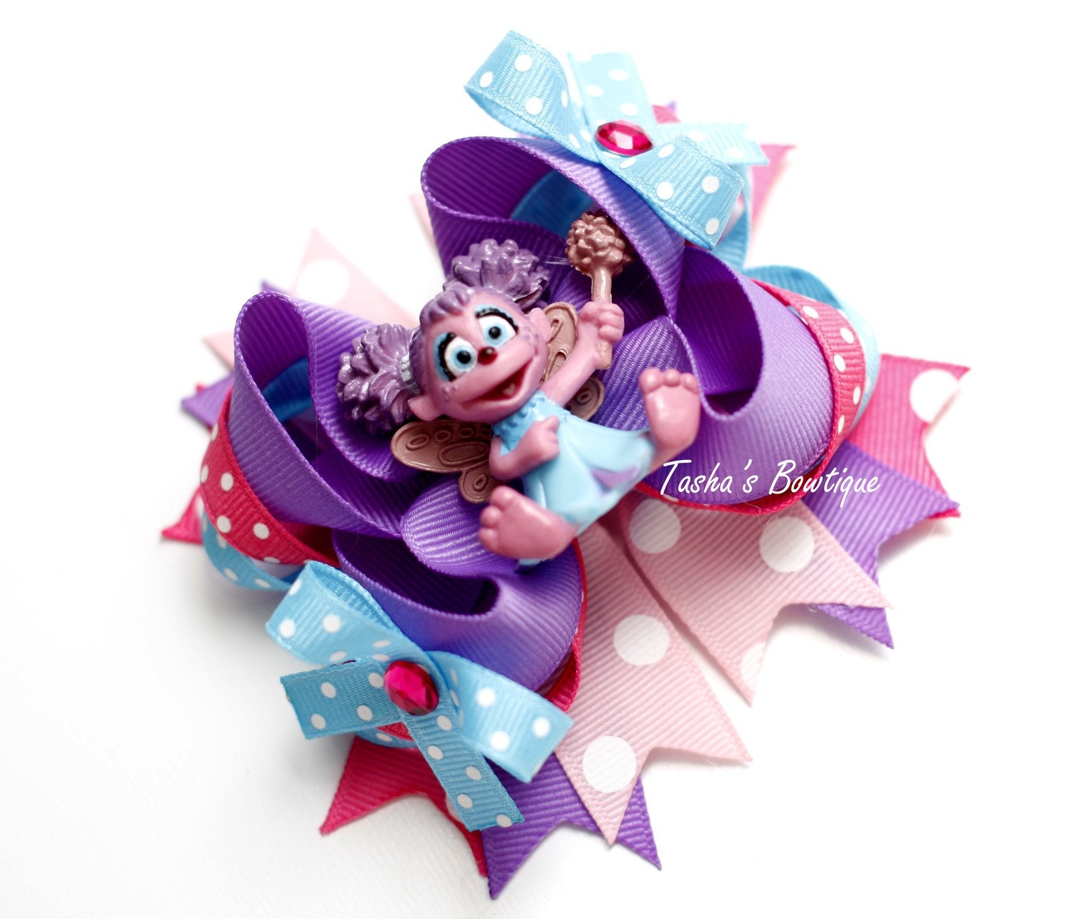 Abby CadabbyToddler Funky Layered Hair Bow