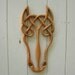 Epona- Wood Carved Celtic Horse Goddess- Horse Spirit