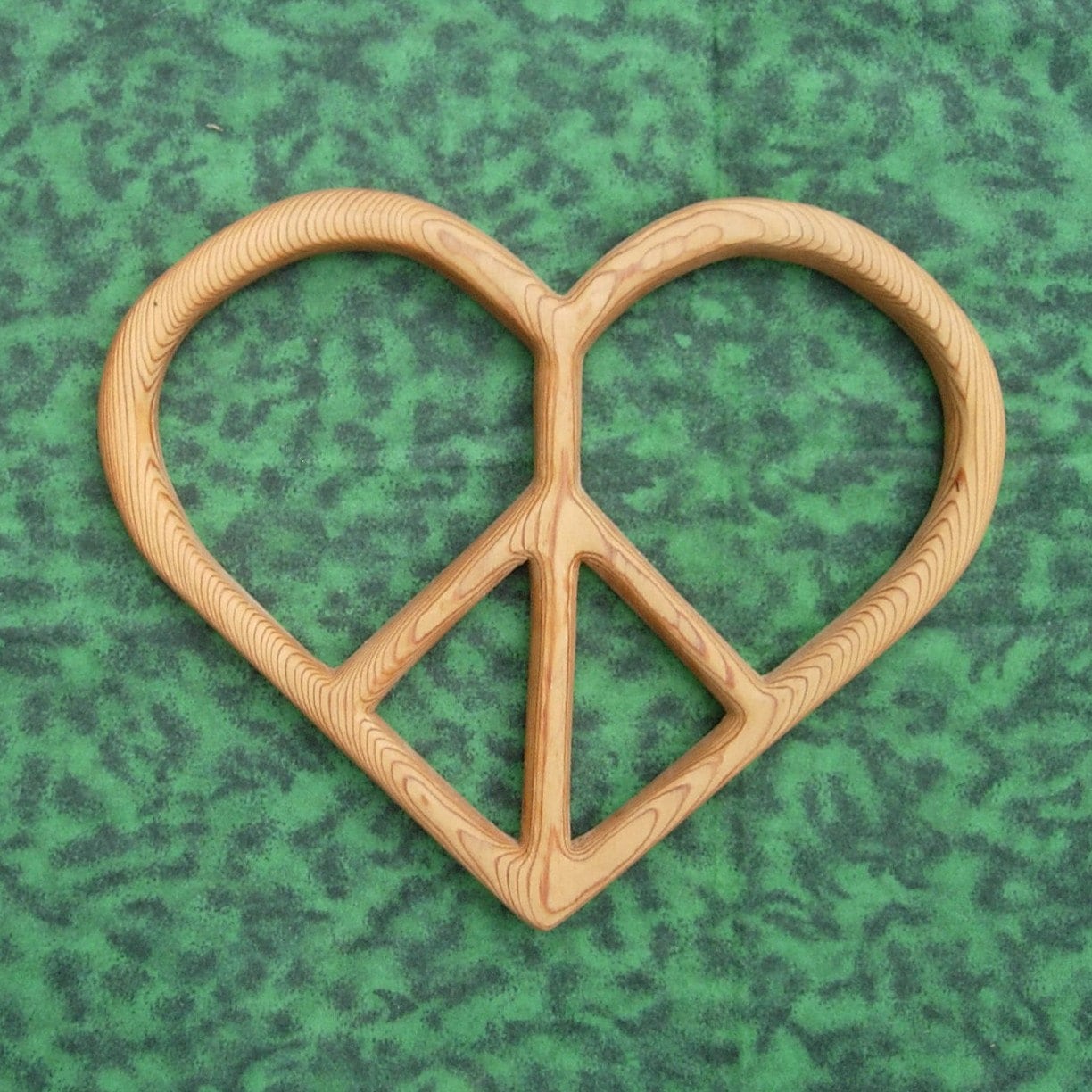 heart shaped peace