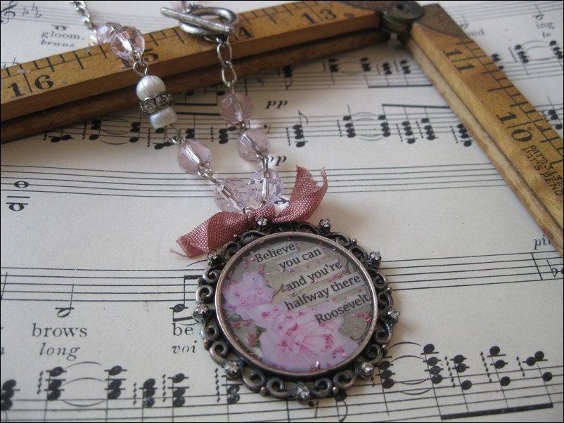 Believe You Can Necklace-Romantic