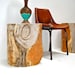 RESERVED FOR POM - Reclaimed Timber Side Table