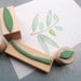 Rubber Stamp Set: branch with leaves