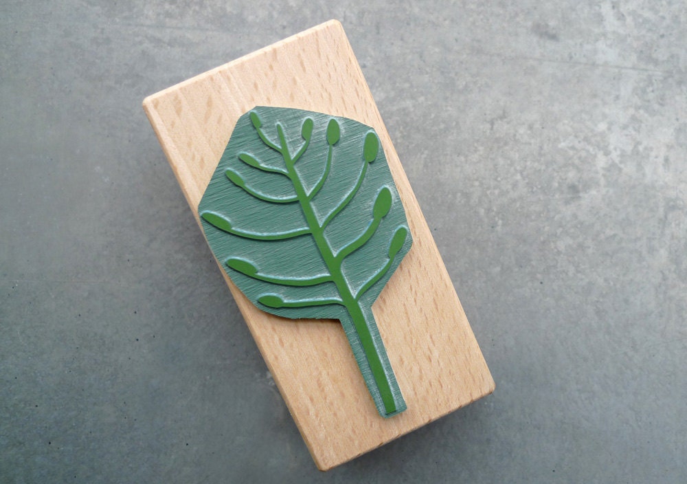 Rubber Stamp: Agave Tree