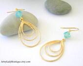 Rio - Blue Opal and Gold