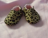 Leopard Print Baby Shoes