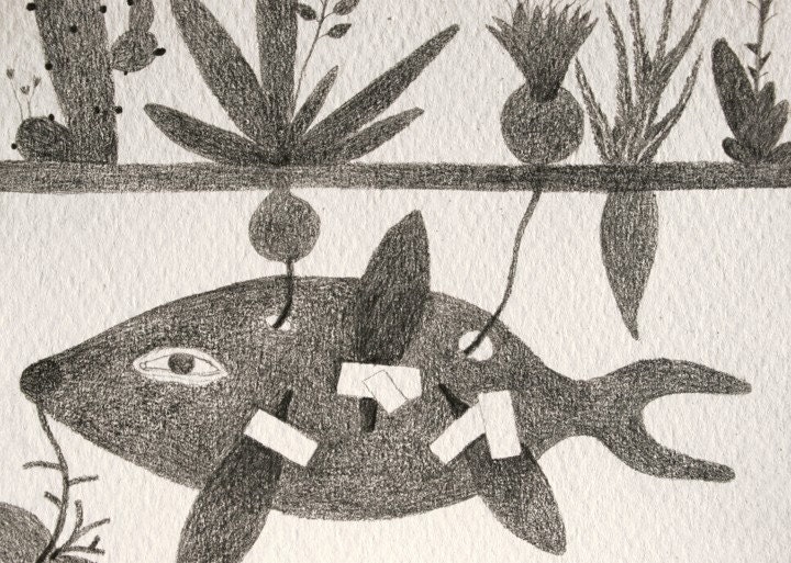 ORIGINAL DRAWING - SALE - The Silent Healer