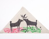 SALE - Mixed Media Clay Wall Art Drawing - Come With Me
