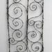 Beautiful Spirals Barbed Wire Trellis Garden Art