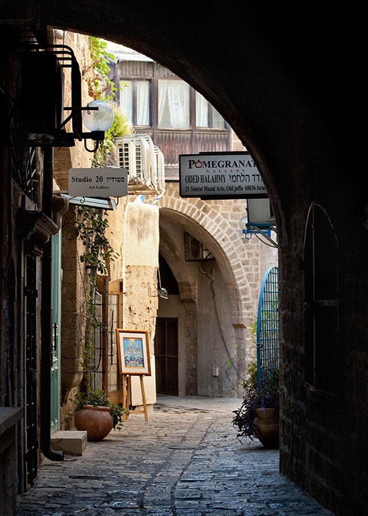 Travel Photography From Israel - Old Jaffa - Architectural Art