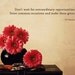 Gerbera Daisies Still Life with Quote - 8x10 Motivational Art - Inspirational Quote - Fine Art Photo - Made in Israel
