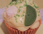 KEY LIME CHEESECAKE Jumbo Cupcake Candle