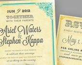 Wedding Invites: Southern Shabby Chic