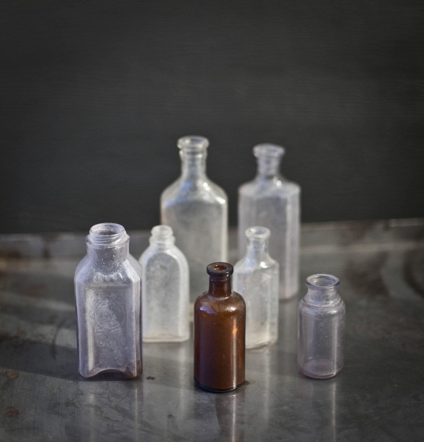INSTANT COLLECTION of Small Glass Bottles