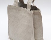 Lunch bag - Eco friendly - natural linen.