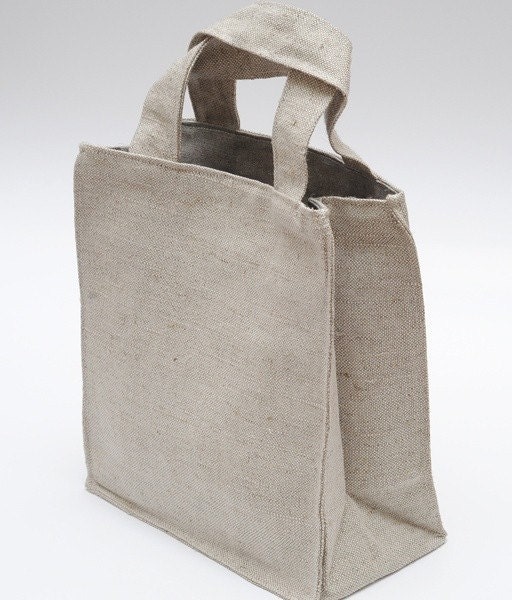 Lunch bag - Eco friendly - natural linen.