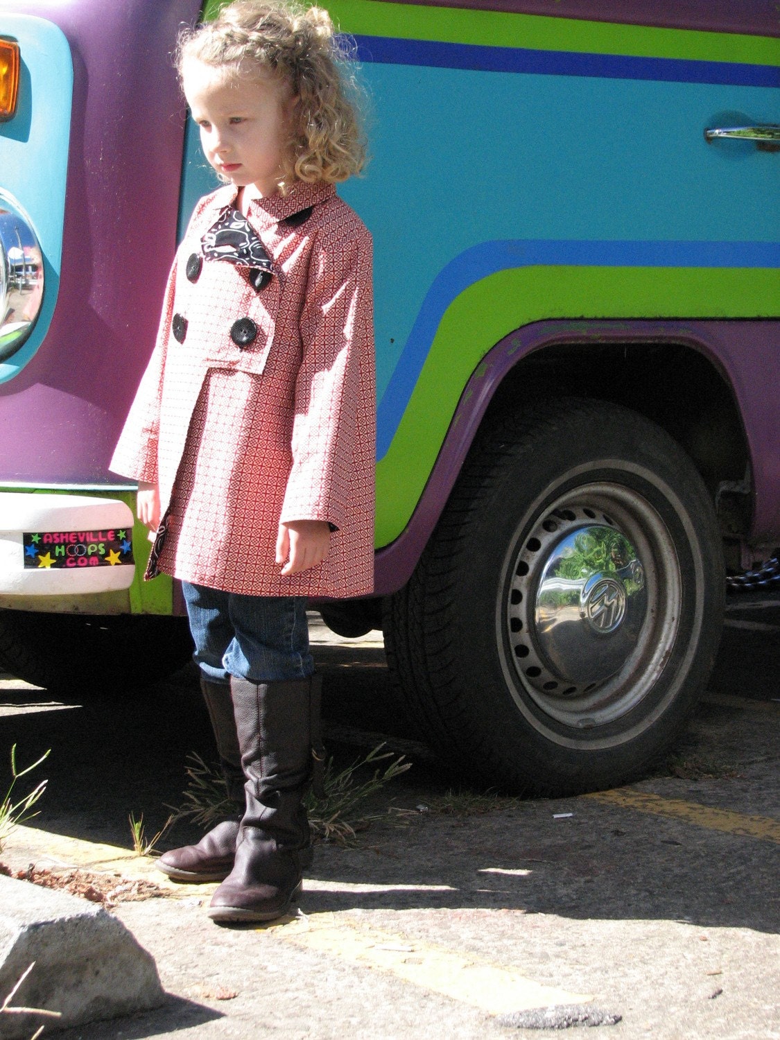 pdf COLD SNAP jacket pattern and tutorial...sizes 2T-5T, easy-to-sew
