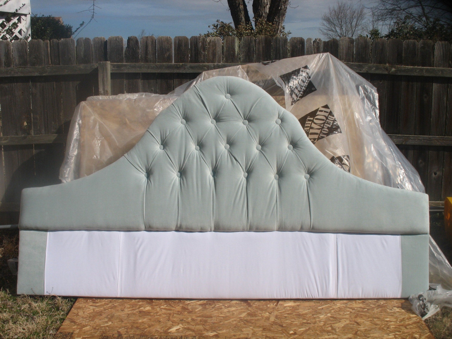 High Arch Tufted Headboard