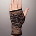 Lovely Simple BLACK Lace Short Gloves