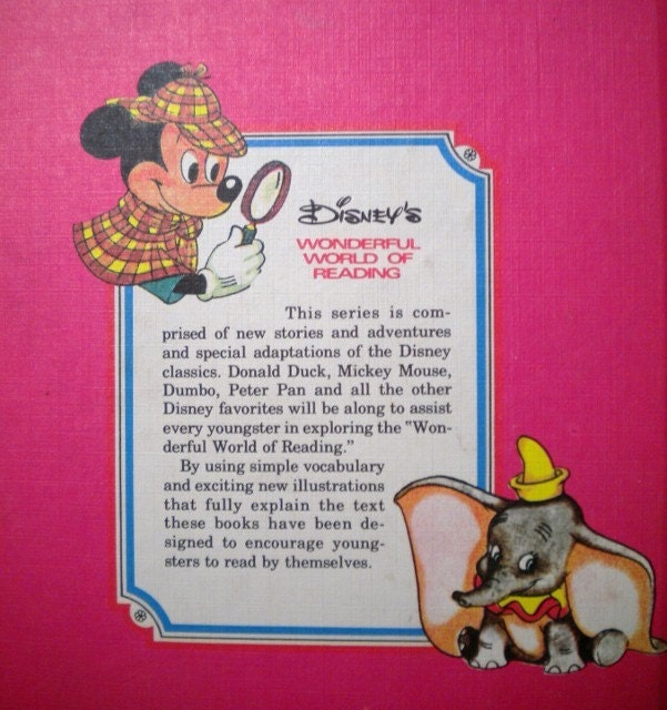 Vintage Collection of 31 Walt Disney's Wonderful World of Reading Childrens Hardcover Books