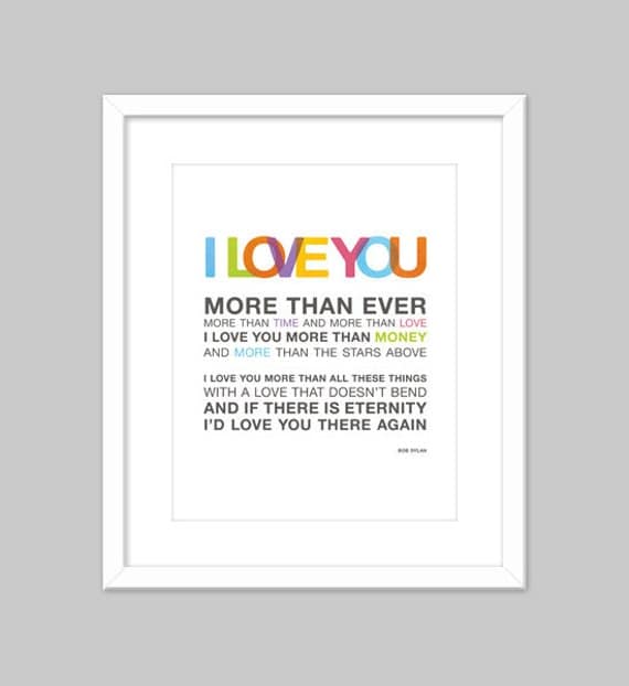8x10" - More Than Ever (ORIGINAL version) Print