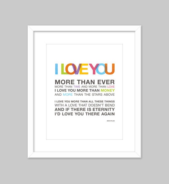 8x10" - More Than Ever (ORIGINAL version) Print