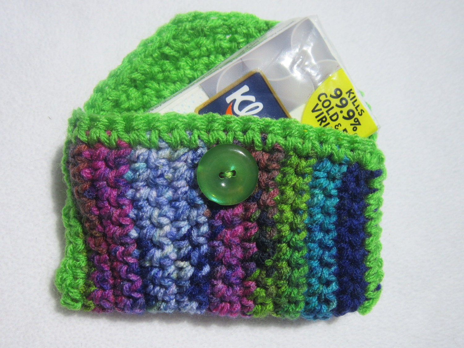 Purse Pouch Business Card Holder Multicolor
