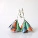 Paper earrings - Mantua Lotus
