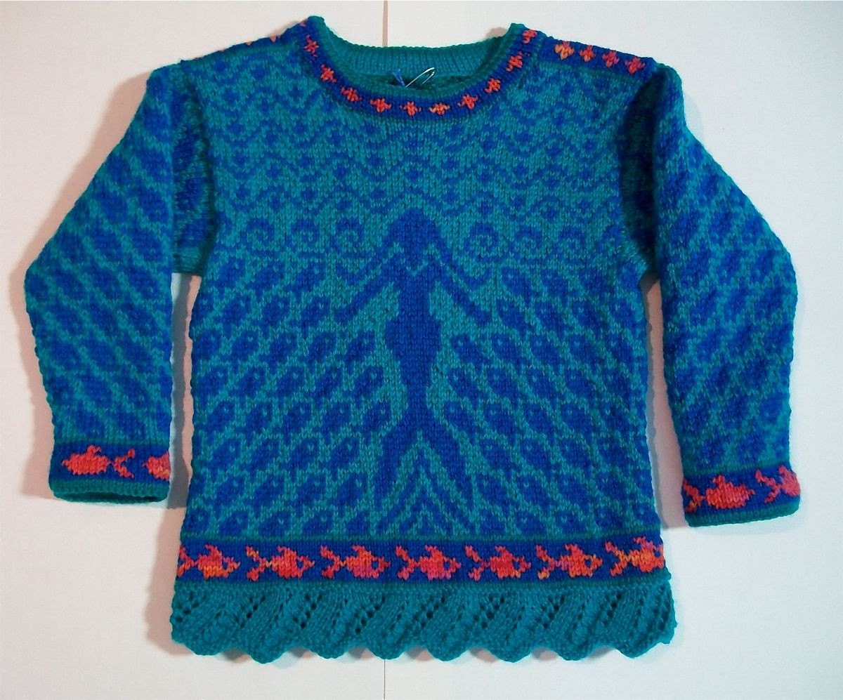 Three Year Mermaids Sweater