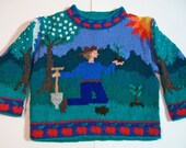 Three Year Johnny Appleseed Sweater