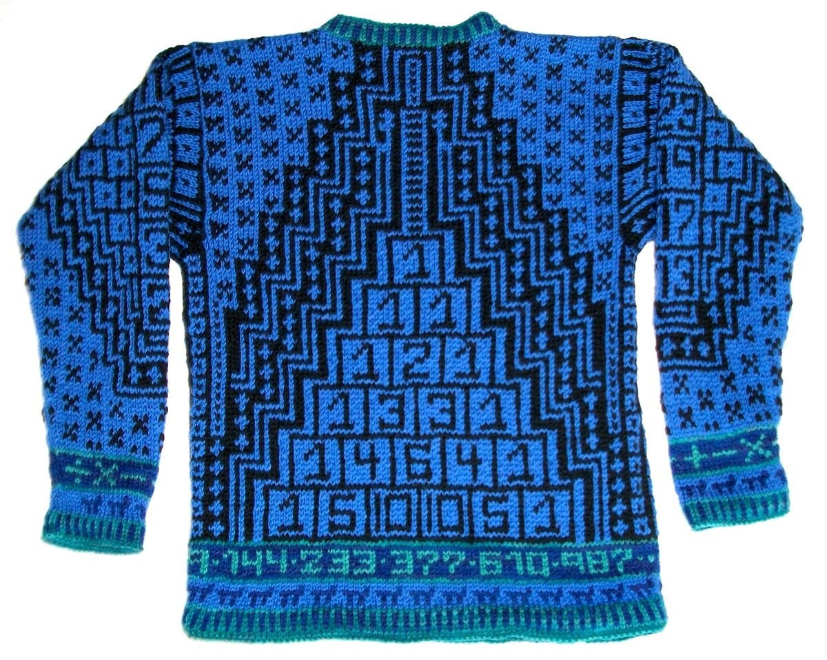 Seven/ Eight Year Math Sweater