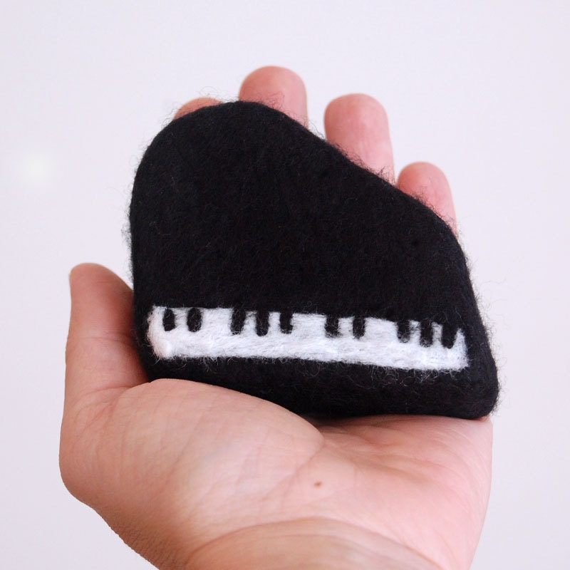 Felted Soap Piano ( Moonlight Pomegranate )