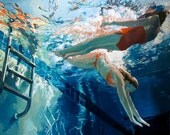 Dive in,Float: 32x40" Archival Print - Signed Limited Edition