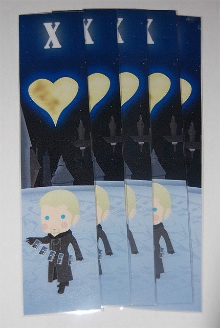 Kingdom hearts Luxord Bookmark