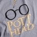 Harry Potter T Shirt - Pott Head Screenprint - The Perfect Gift for the Harry Potter - phile in your life