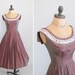 Vintage 1950s Dress : 50s New Look Party Dress