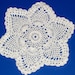 6 Pointed Star Pineapple Doily