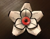 Portal GLaDOS Inspired Red LED Glow Lights MINI Flower Fascinator