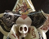 Red Dead Redemption Aces and Joker Skull Playing Card Hair Clip Fascinator (Limited Edition)