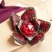 Red Dragon Playing Card 20-sided Dice Lapel Pin Boutonniere