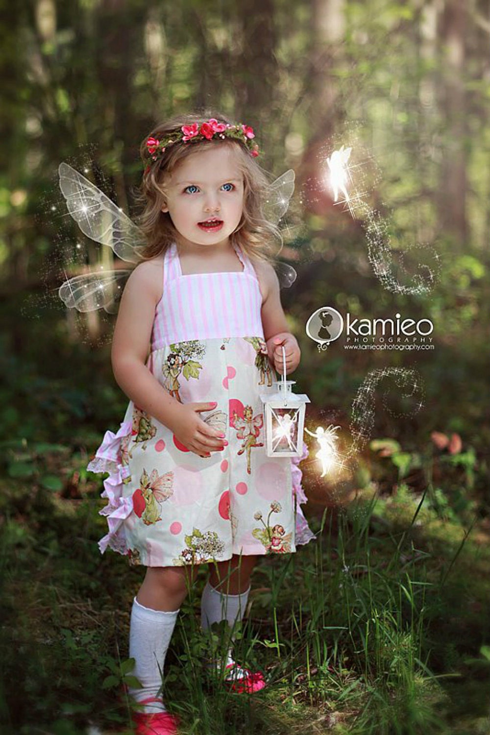 Flower Fairy Ruffle Romper