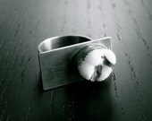 Feeling A Little Unbalanced Ring with Human tooth