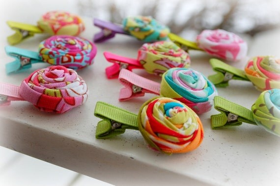 Ten Rosette Clippies--you choose 10 clips from any collection listed