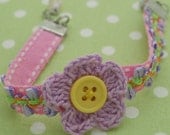 Lavender flower bracelet